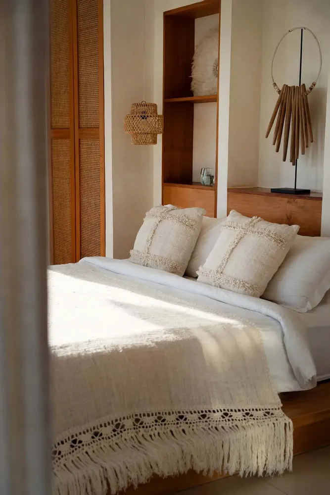 Cushions - The Nomad Cushion Cover - Natural - BAZAR BIZAR LIVING