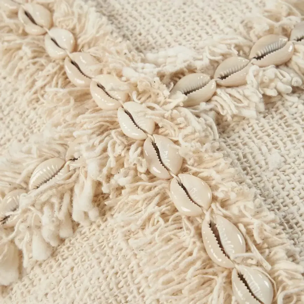 Cushions - The Nomad Cushion Cover - Natural - BAZAR BIZAR LIVING