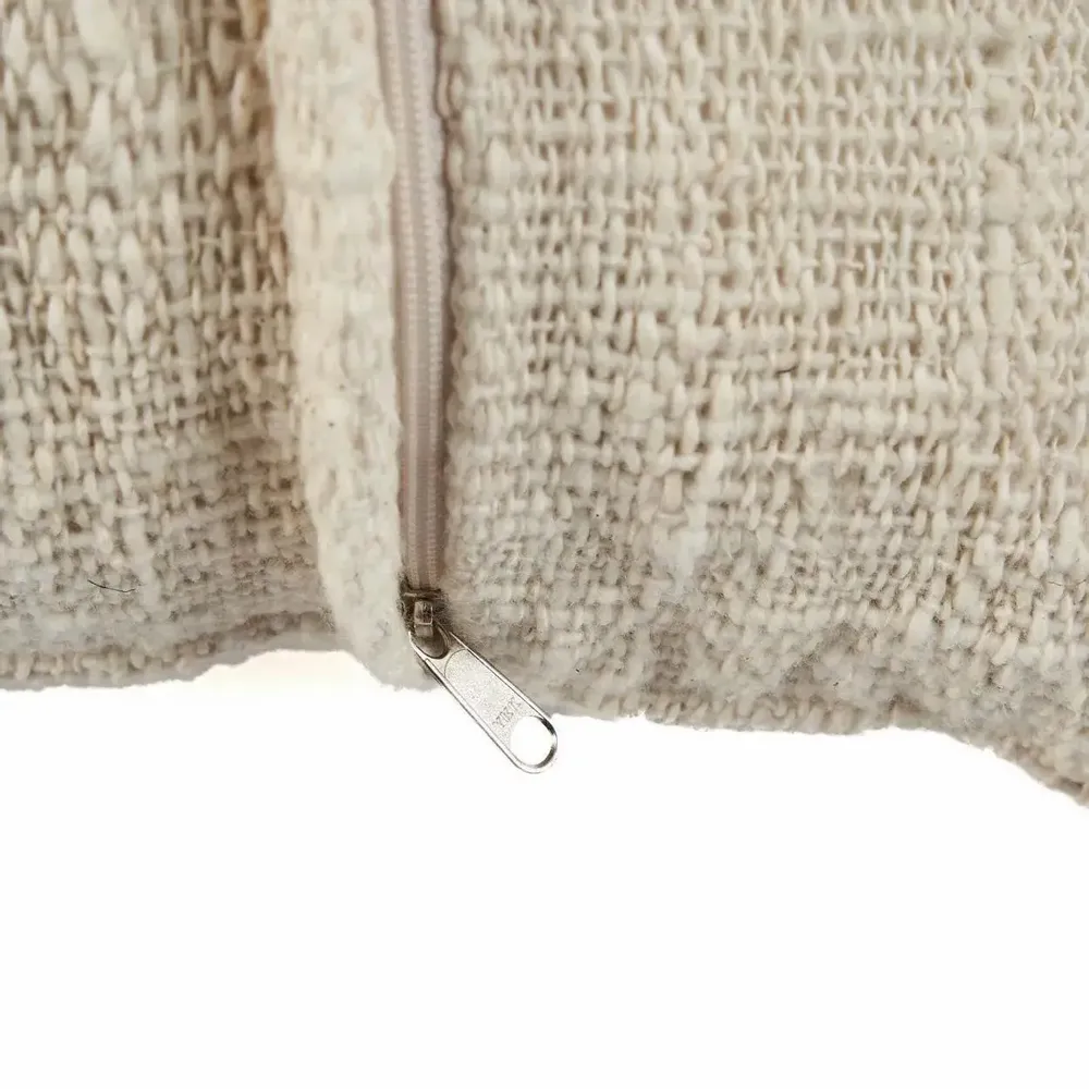 Cushions - The Nomad Cushion Cover - Natural - BAZAR BIZAR LIVING