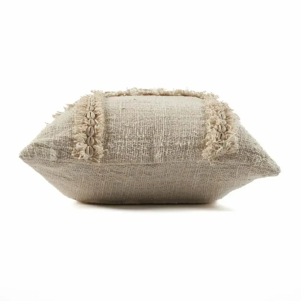 Cushions - The Nomad Cushion Cover - Natural - BAZAR BIZAR LIVING