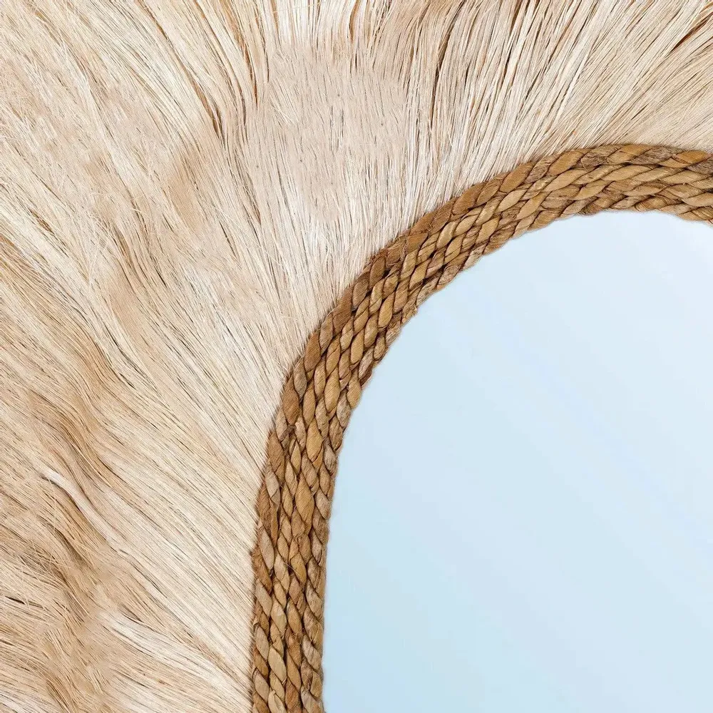 Miroirs - Le Miroir La Principessa - Naturel - L - BAZAR BIZAR LIVING