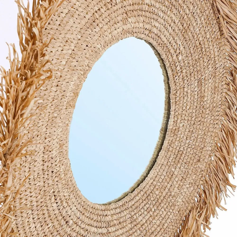 Mirrors - The Yema Mirror - Natural - L - BAZAR BIZAR LIVING