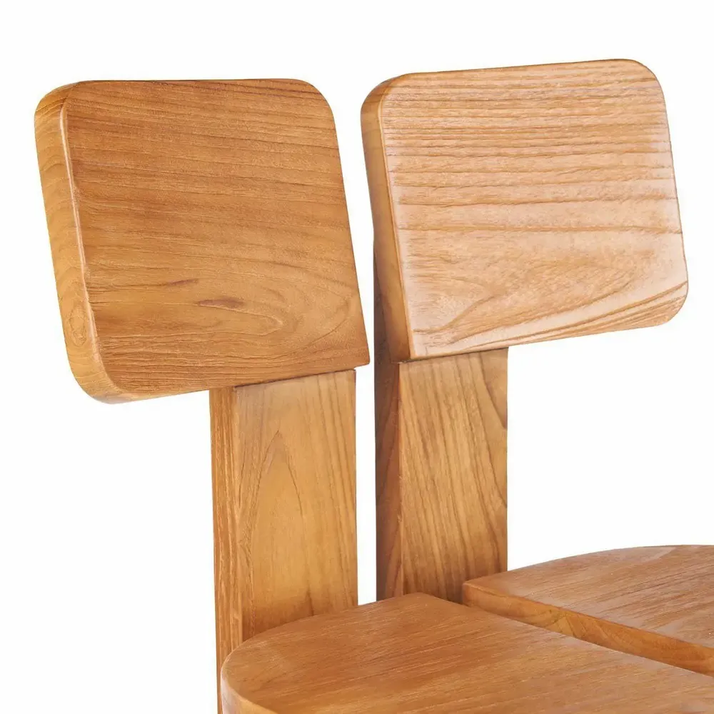 Tabourets - Le Tabouret de Bar Sama Sama - Naturel - BAZAR BIZAR LIVING