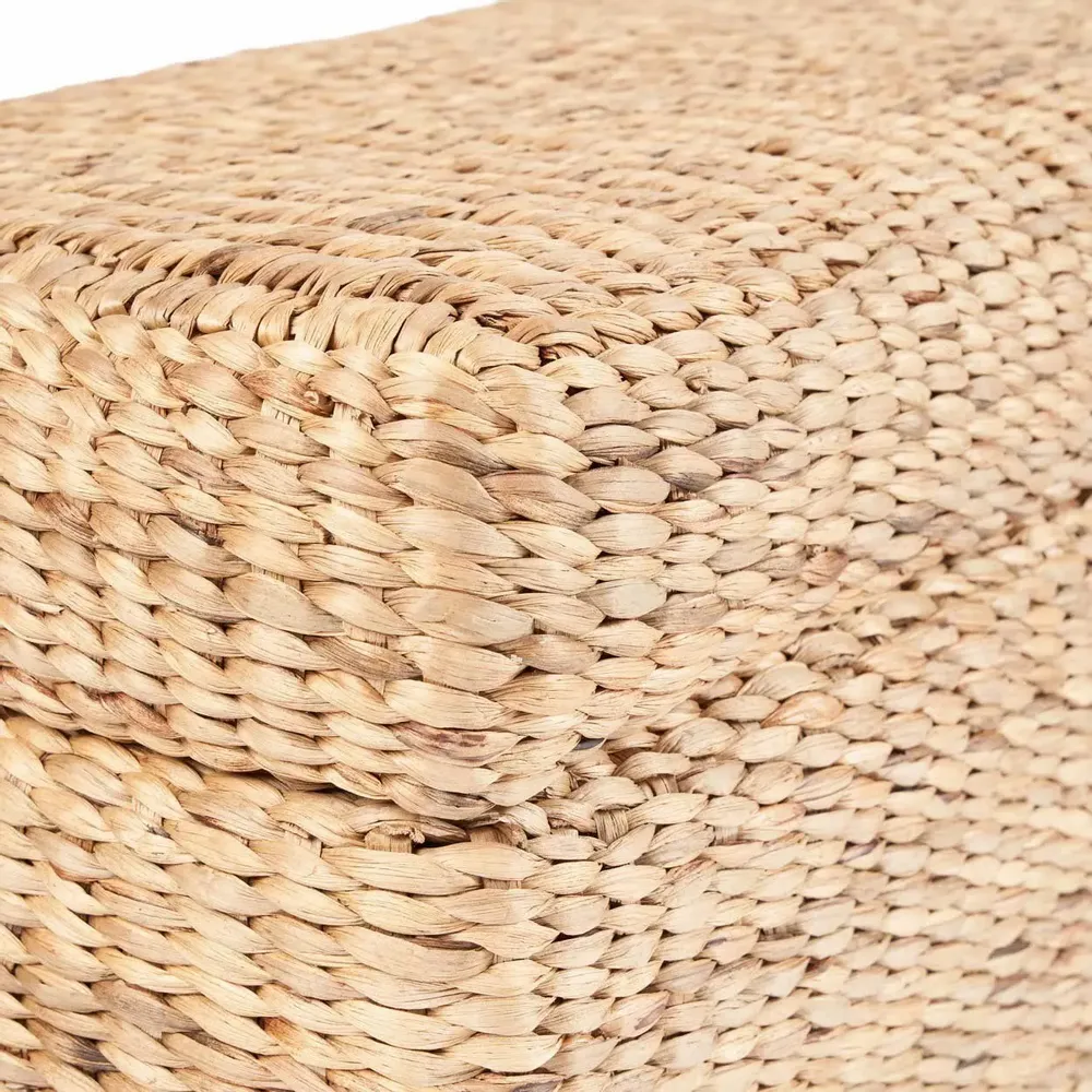 Ottomans - The Big Sure Storage Ottoman - Natural - BAZAR BIZAR LIVING