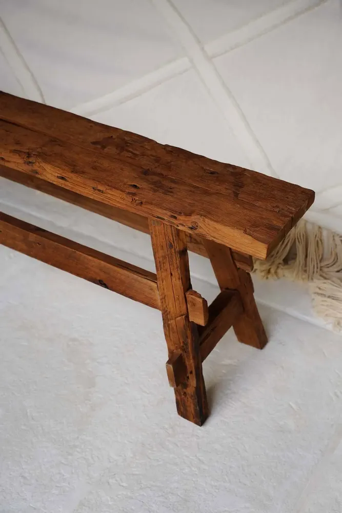 Bancs - Le Beauteous Banc Rustique - Naturel - BAZAR BIZAR LIVING