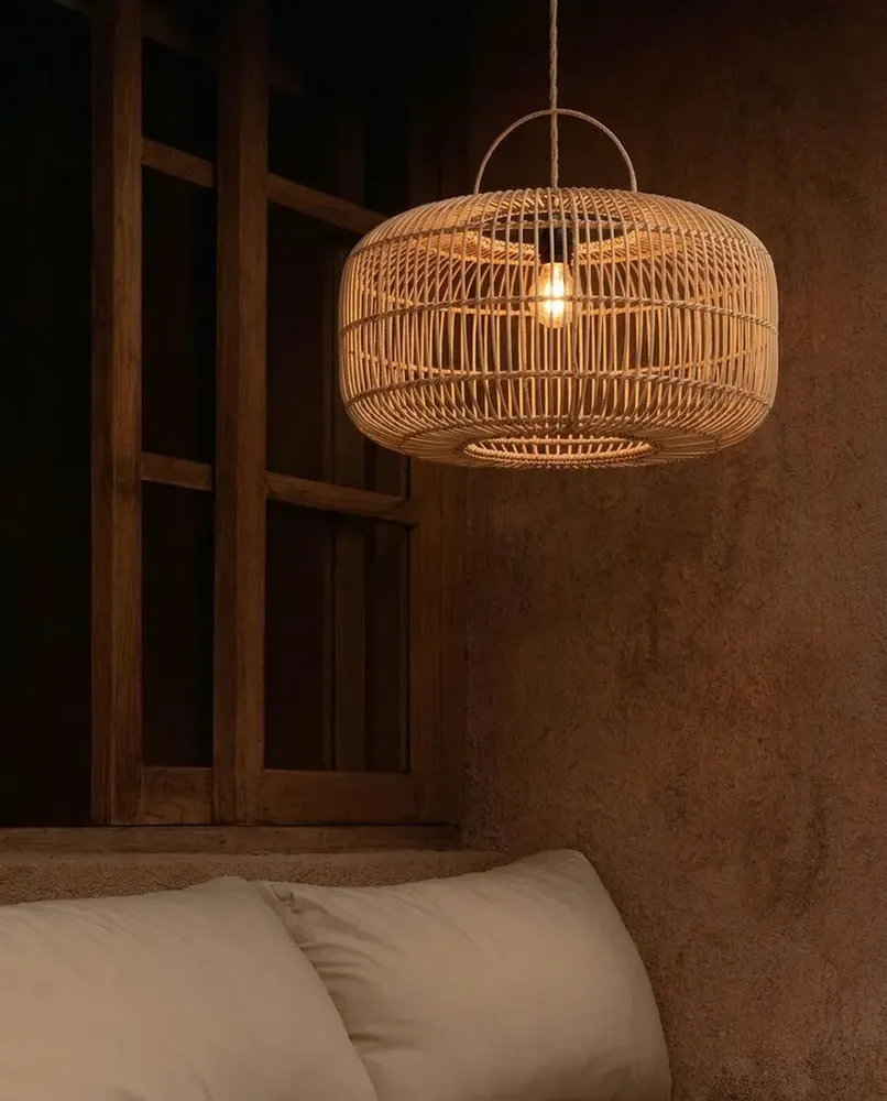 Blinds - The Arun Pendant - Natural - L - BAZAR BIZAR LIVING