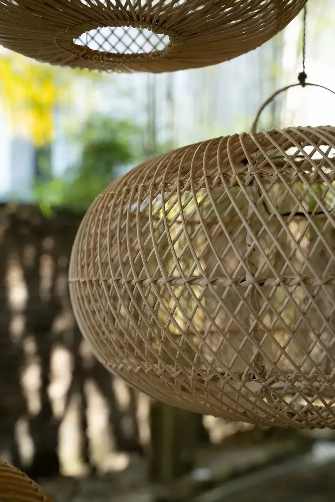 Blinds - The Wholly Pendant - Natural - L - BAZAR BIZAR LIVING