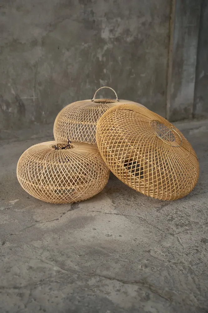 Blinds - The Wholly Pendant - Natural - M - BAZAR BIZAR LIVING