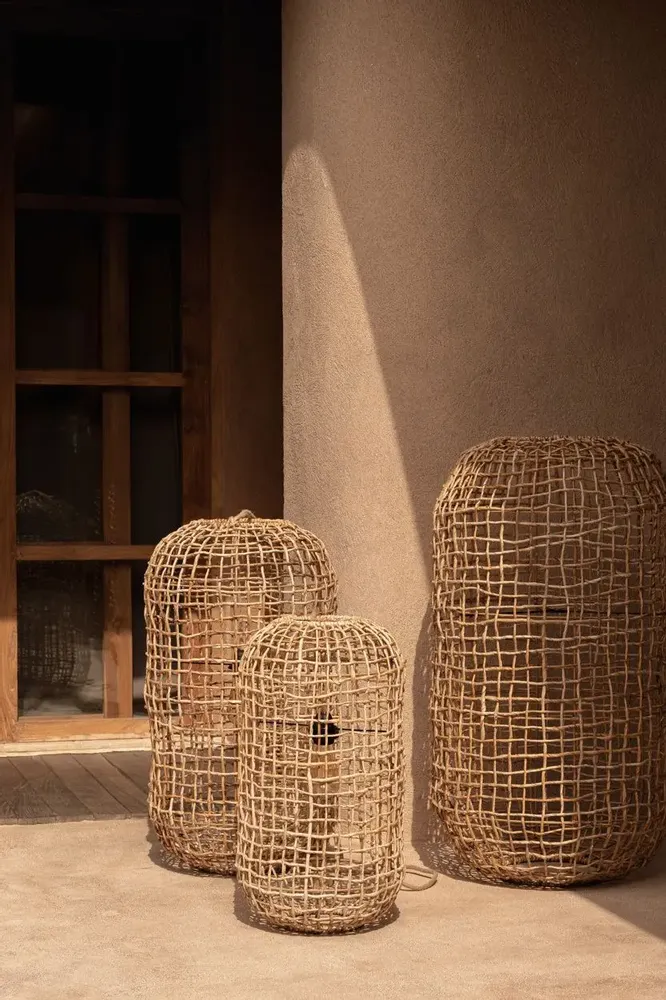 Abat-jours - La Suspension Kuso - Naturel - XL - BAZAR BIZAR LIVING