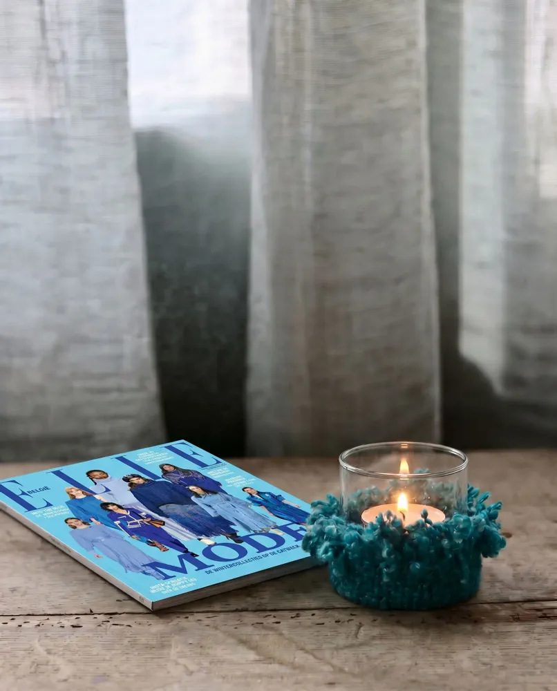 Candlesticks and candle holders - The Oh My Gee Candle Holder - Aqua - S - BAZAR BIZAR LIVING