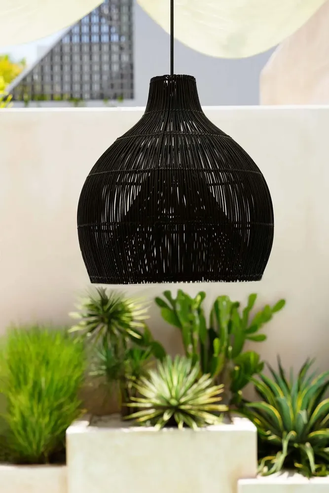 Blinds - The Lobster Trap Pendant - Black - L - BAZAR BIZAR LIVING
