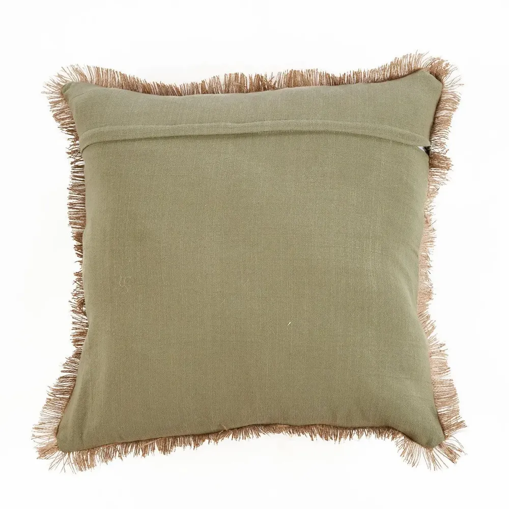 Cushions - The Tropical Breeze Cushion Cover - Forest Green - BAZAR BIZAR LIVING