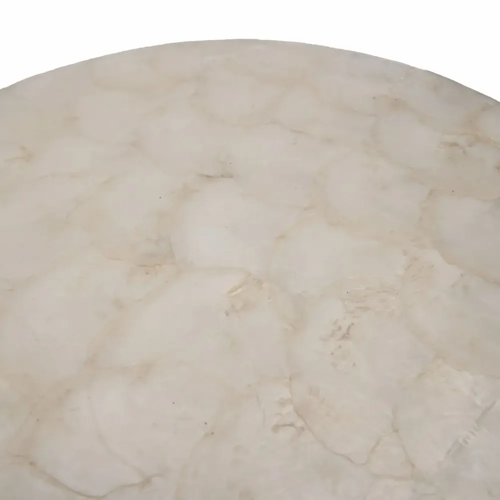 Placemats - The Mother of Pearl Coaster - White - BAZAR BIZAR LIVING