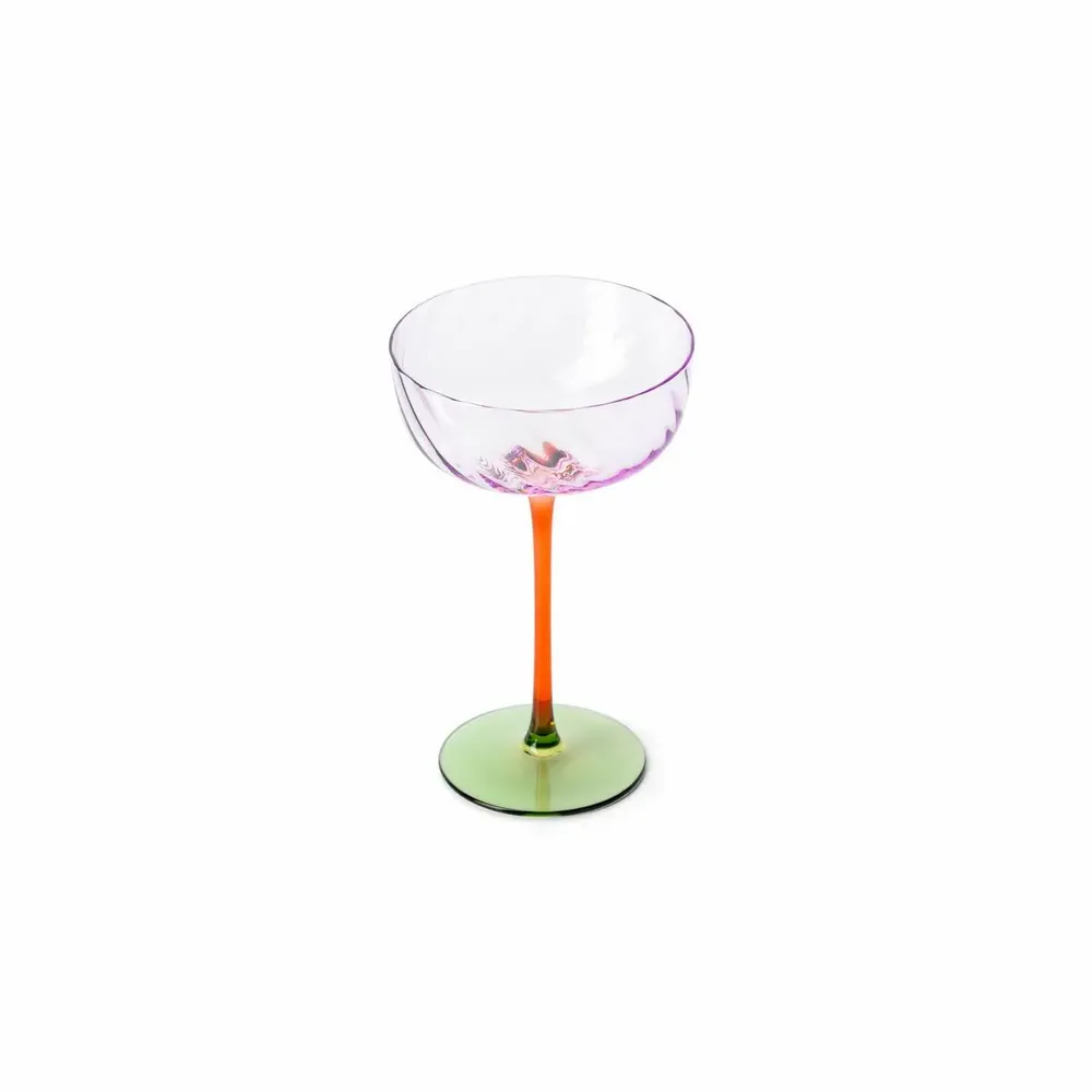Verres - Le Verre Coupe Trio-Tone - BAZAR BIZAR LIVING