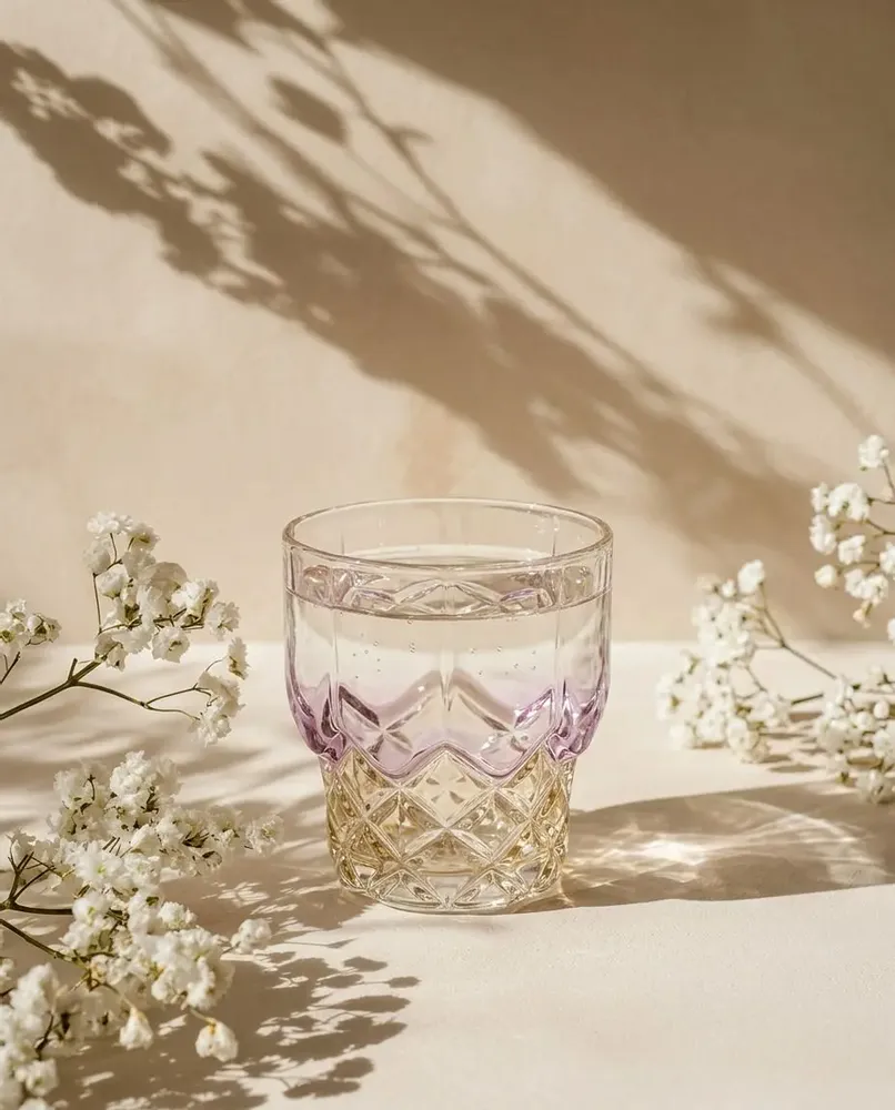 Glass - The Pink Blush Tumbler - Pink - BAZAR BIZAR LIVING