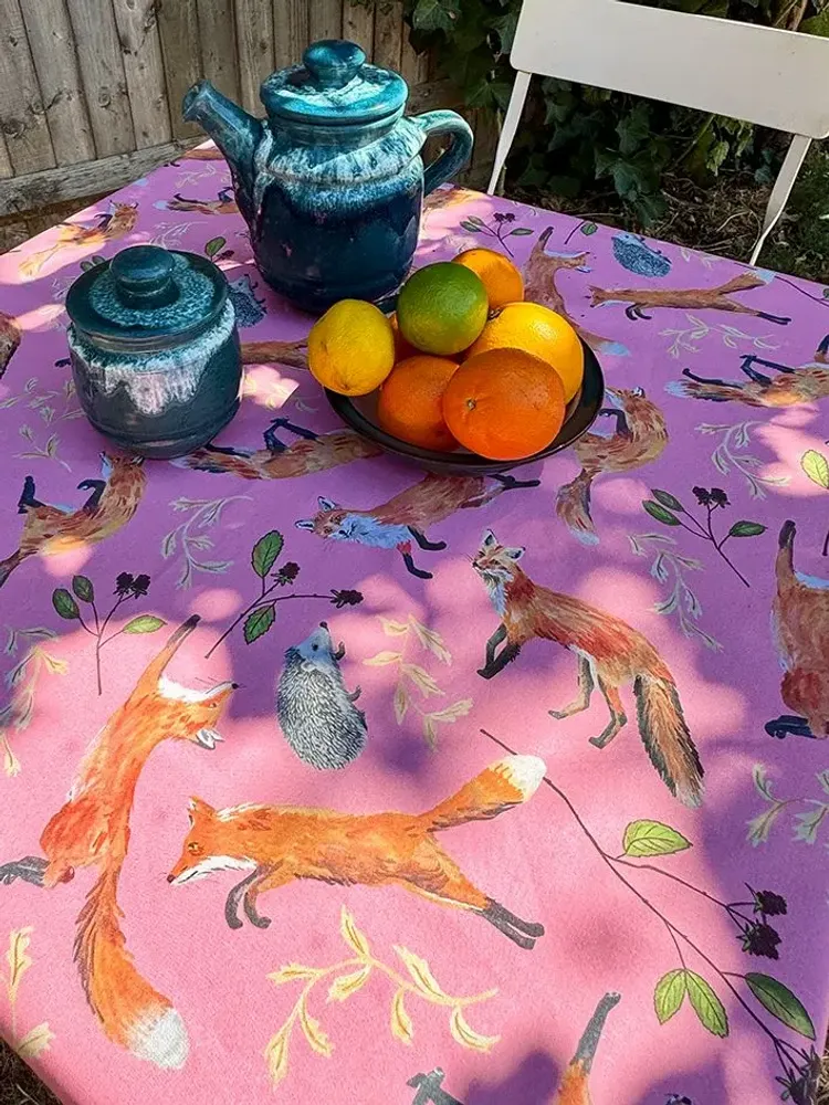 Linge de table textile - Nappe Renards - ZOOH