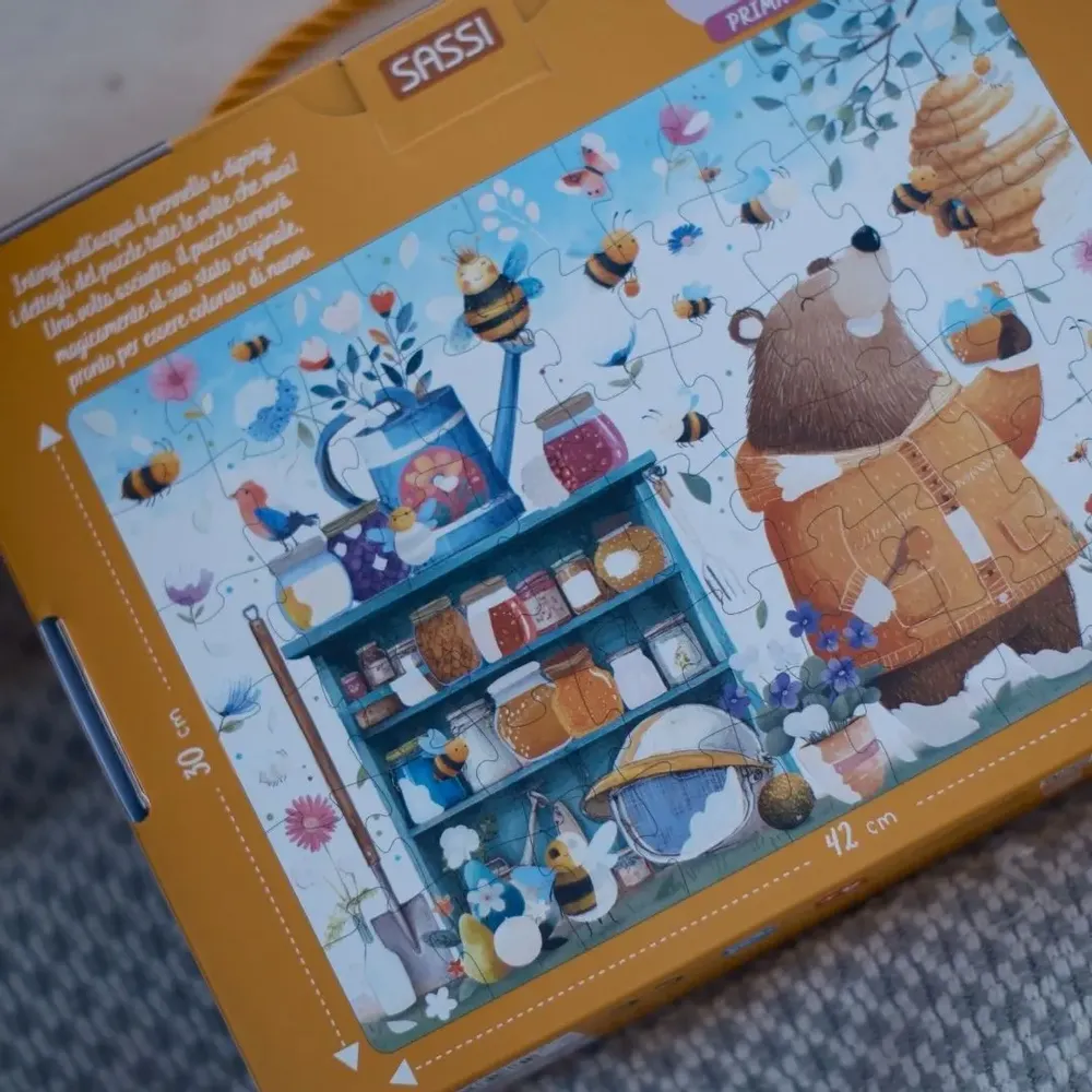 Toys - Magic water puzzle. The bees - SASSI