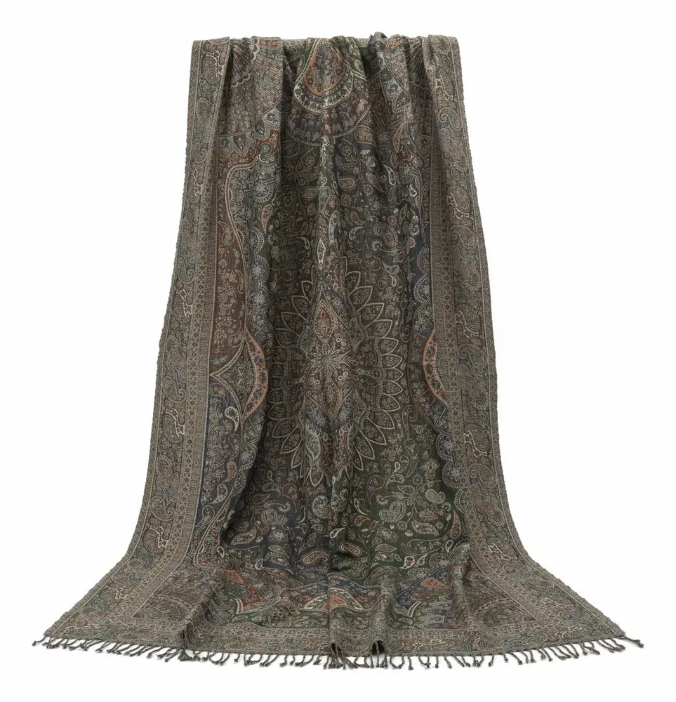 Throw blankets - Blanket in Boiled Wool - CHAMOIS