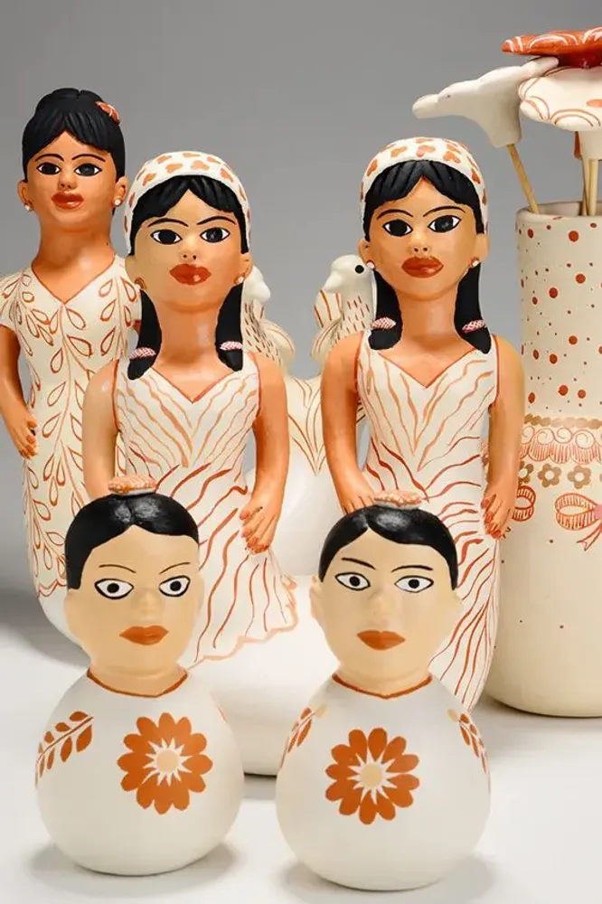Decorative objects - Ceramic figurative scupltures - VALE DO JEQUITINHONHA