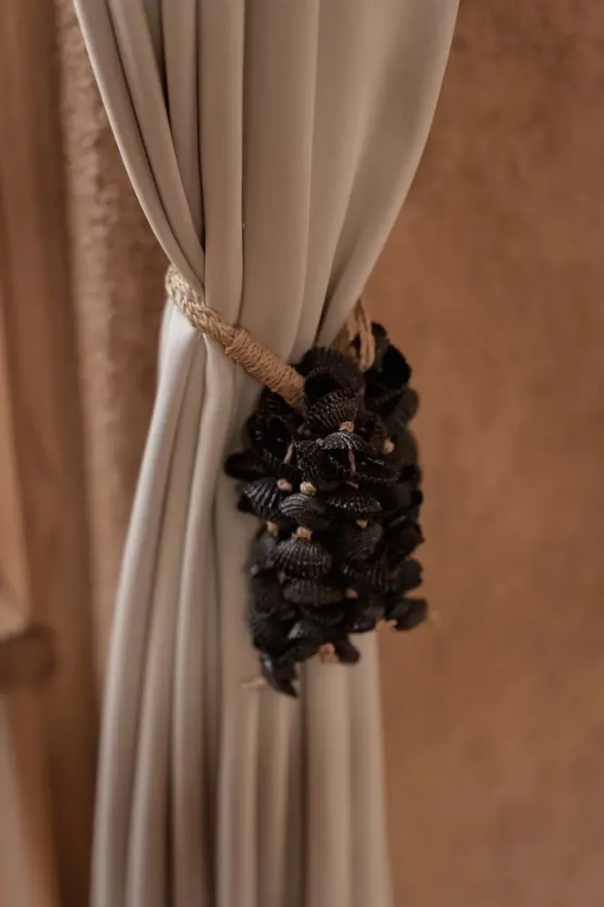 Objets de décoration - Le Gland En Coquillages Midnight - Noir - BAZAR BIZAR LIVING
