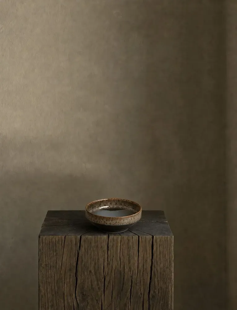 Bowls - The Kyoto Low Bowl - Dark Brown Mud - M - BAZAR BIZAR LIVING
