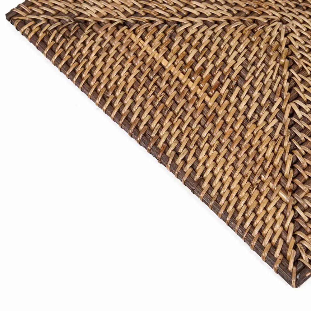 Sets de table - Set De Table Rectangulaire Colonial - Brun Naturel - BAZAR BIZAR LIVING