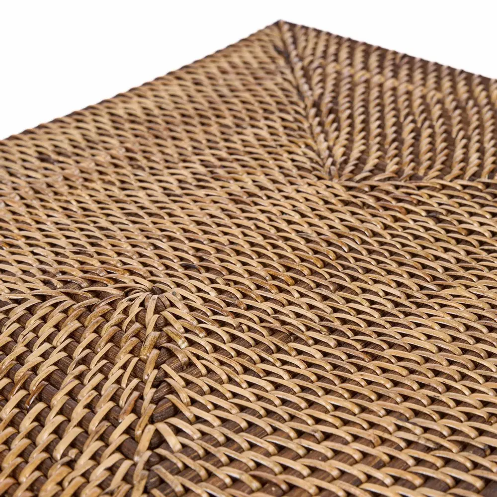 Sets de table - Set De Table Rectangulaire Colonial - Brun Naturel - BAZAR BIZAR LIVING