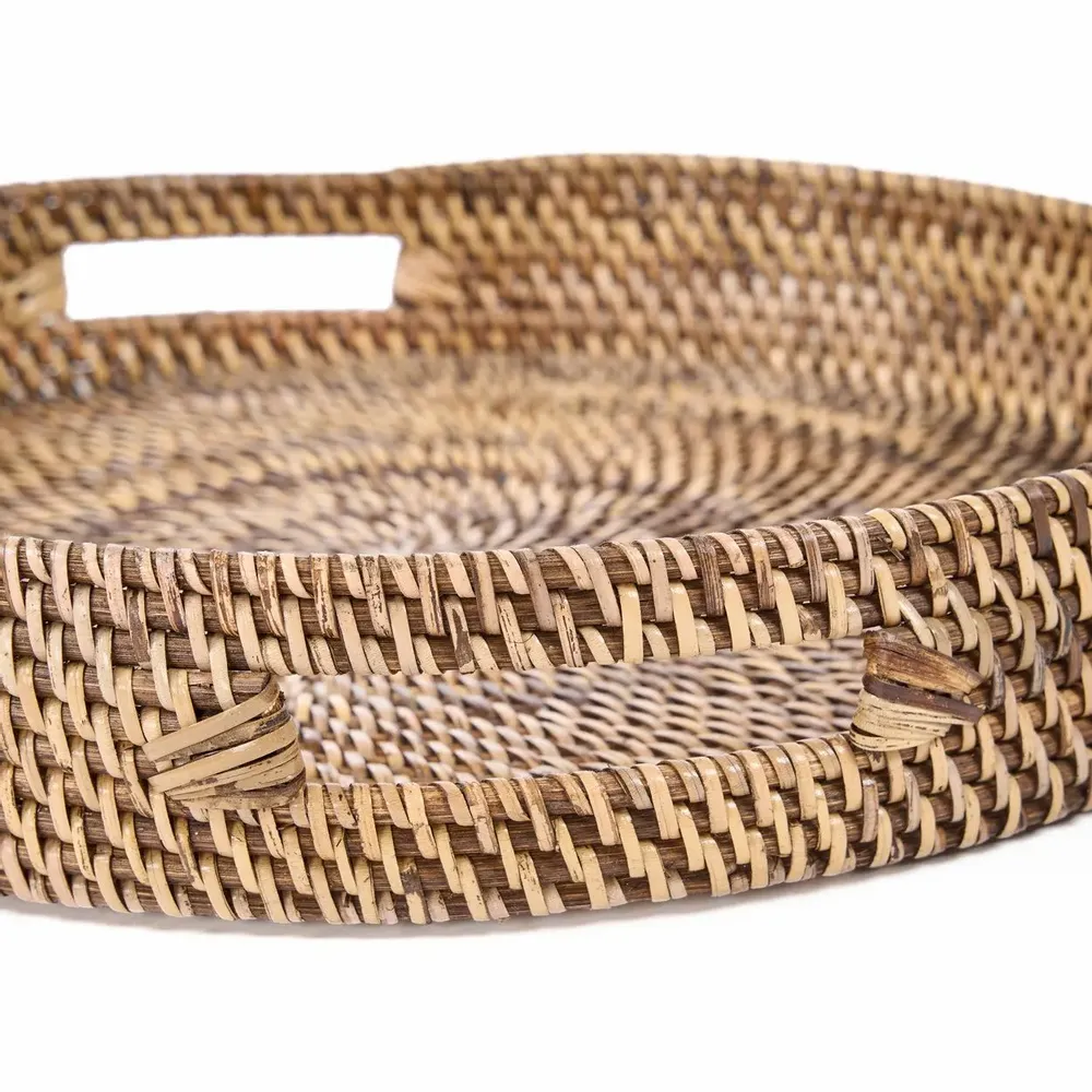 Trays - The Carry-All Trays - Natural Brown - M - BAZAR BIZAR LIVING