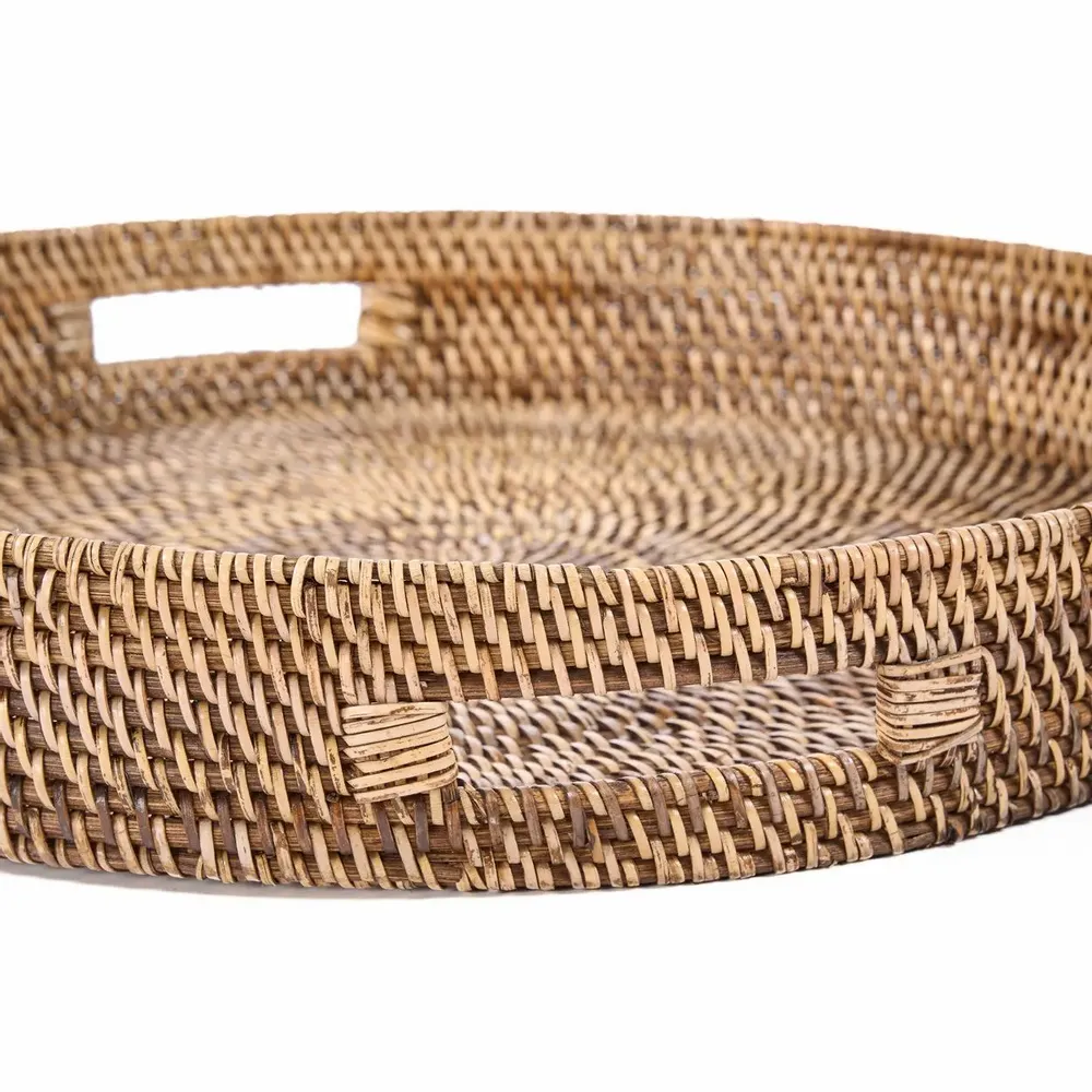 Trays - The Carry-All Trays - Natural Brown - L - BAZAR BIZAR LIVING