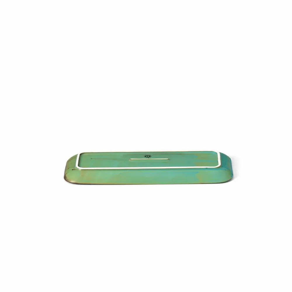 Everyday plates - The Lagoon Rectangular Plate - M - BAZAR BIZAR LIVING