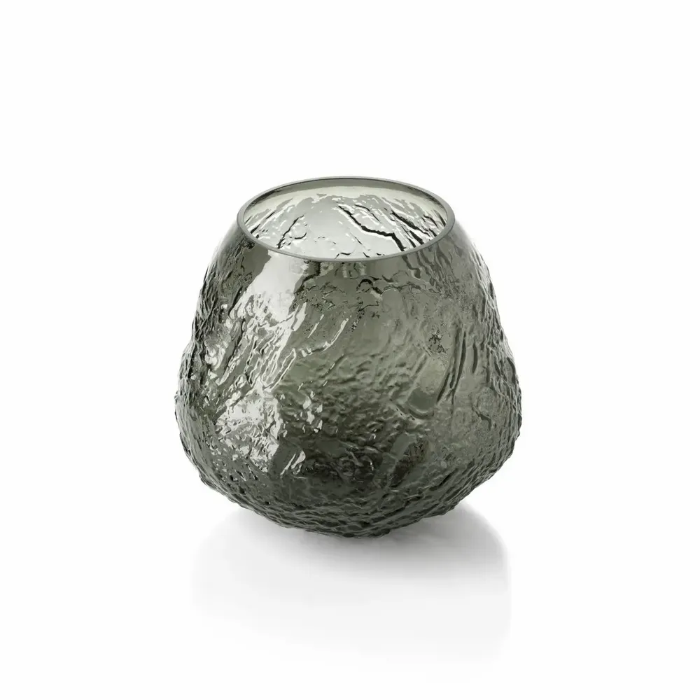 Vases - Le Vase Earth Crater - Noir - L - BAZAR BIZAR LIVING