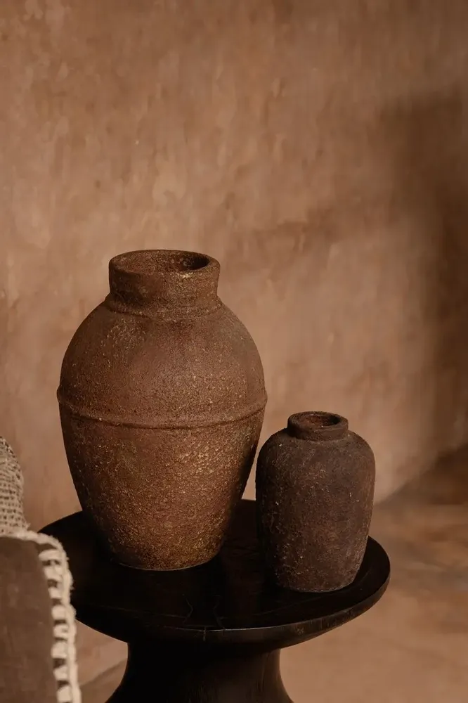 Vases - Le Vase Clay Echo - Bourgogne - S - BAZAR BIZAR LIVING