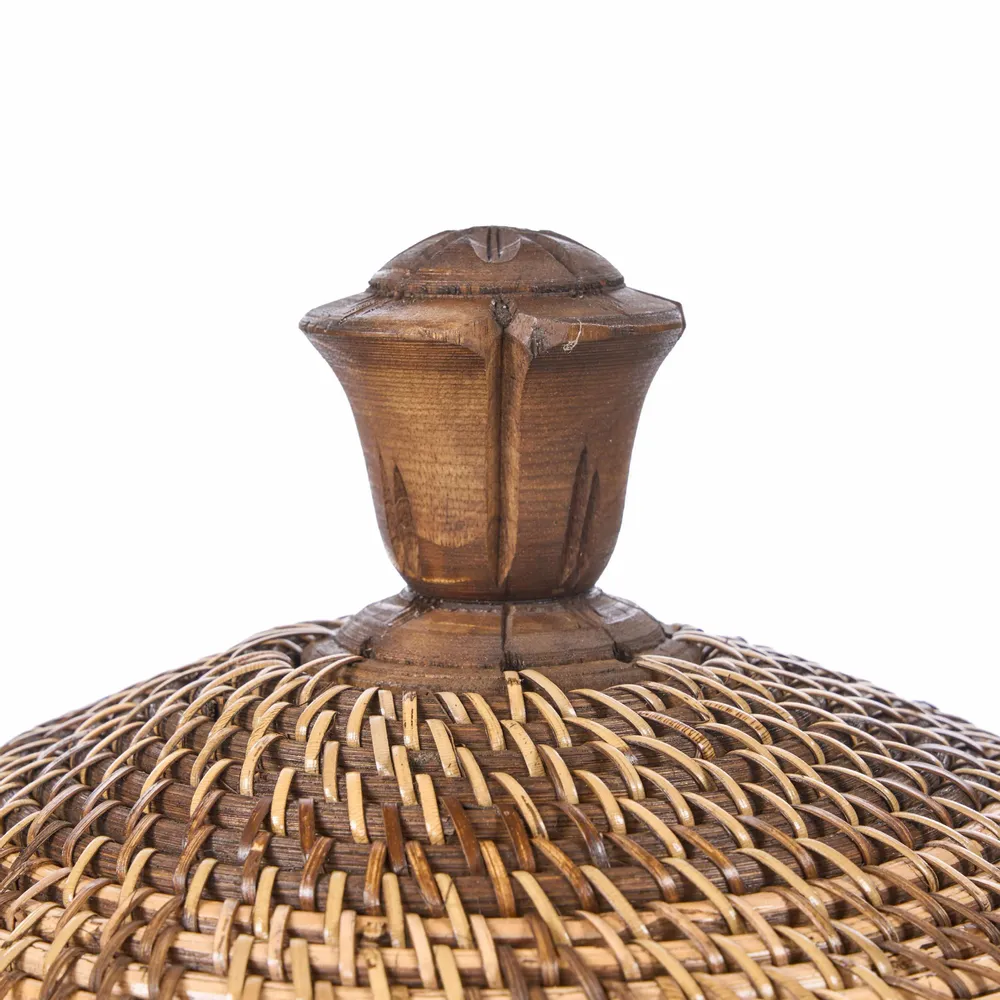Paniers à linge - Le Panier de Rangement Crown - Brun Naturel - BAZAR BIZAR LIVING