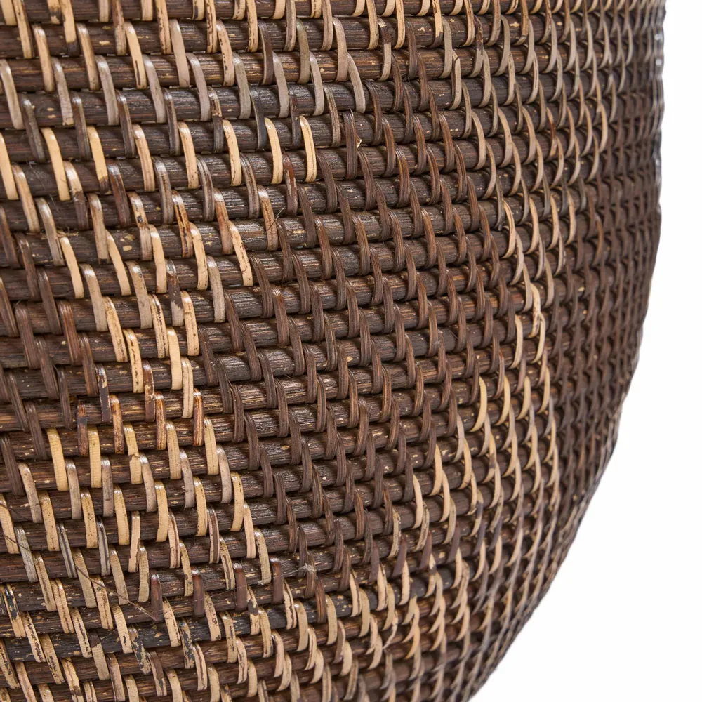 Paniers à linge - Le Panier de Rangement Crown - Brun Naturel - BAZAR BIZAR LIVING