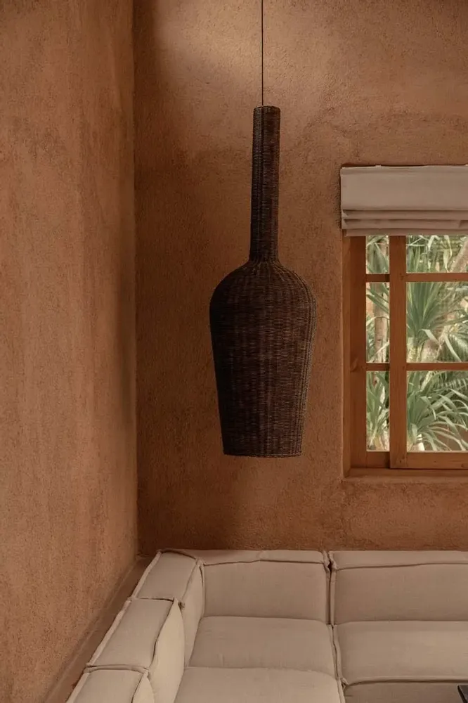 Abat-jours - La Suspension Amphora - Noyer Foncé - XXL - BAZAR BIZAR LIVING