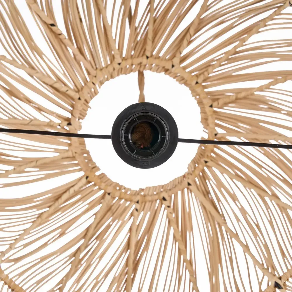 Blinds - The Aurora Puff Pendant - Natural - XL - BAZAR BIZAR LIVING