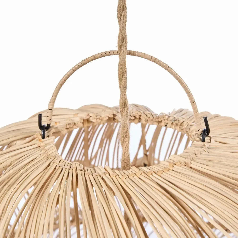 Blinds - The Aurora Puff Pendant - Natural - XL - BAZAR BIZAR LIVING
