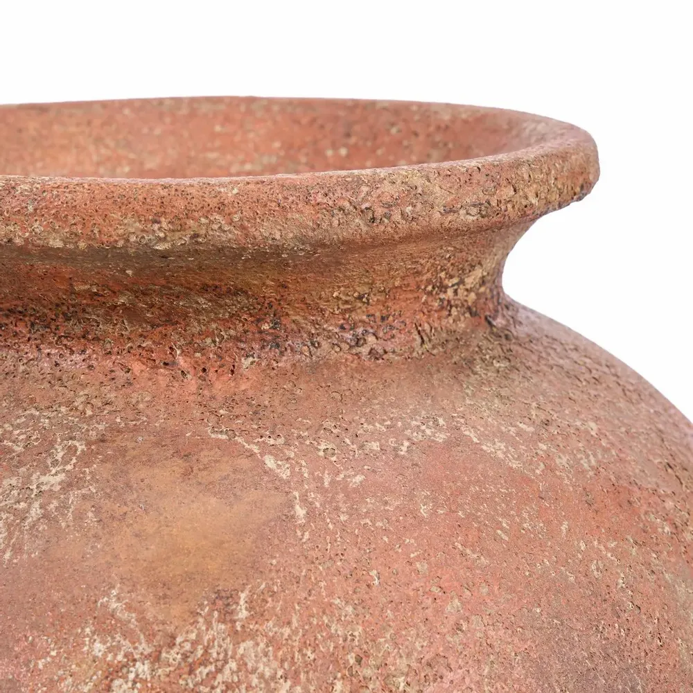 Vases - The Clay Silence Vase - Terracotta - XL - BAZAR BIZAR LIVING