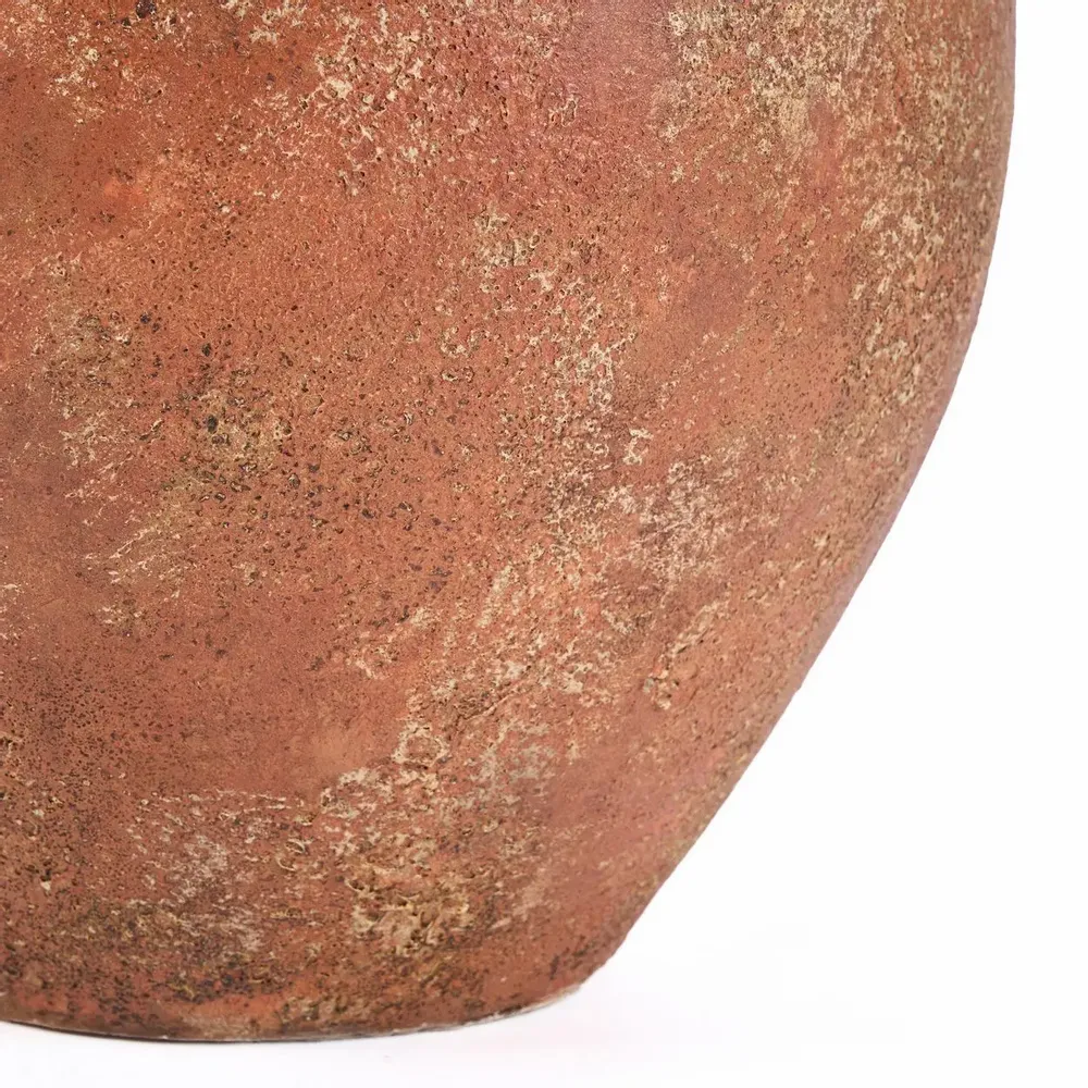 Vases - The Clay Silence Vase - Terracotta - XL - BAZAR BIZAR LIVING