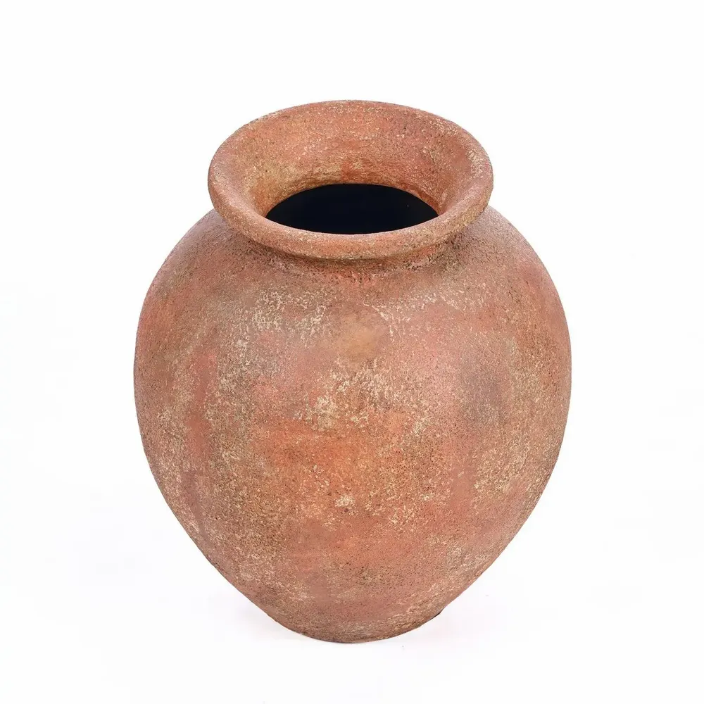 Vases - The Clay Silence Vase - Terracotta - XL - BAZAR BIZAR LIVING