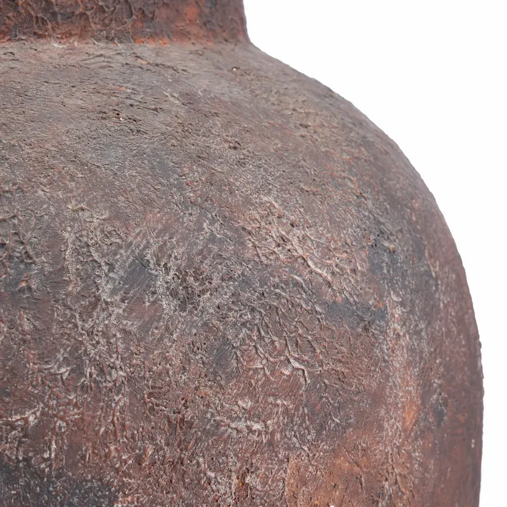 Vases - The Volcanic Vase - Burgundy - XXL - BAZAR BIZAR LIVING