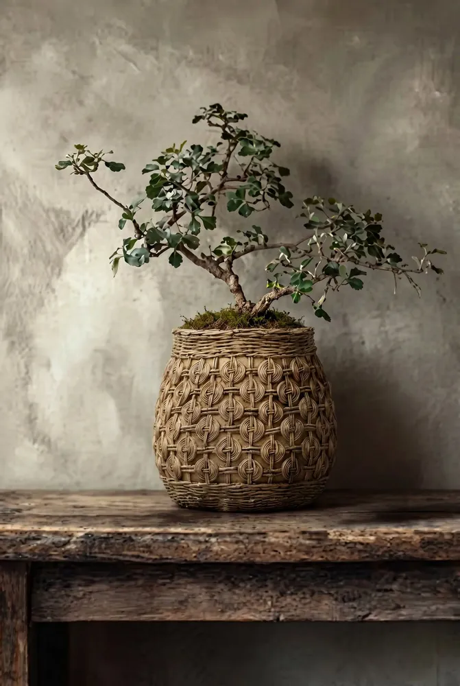 Flower pots - The Knot Concrete Planter - XL - BAZAR BIZAR LIVING