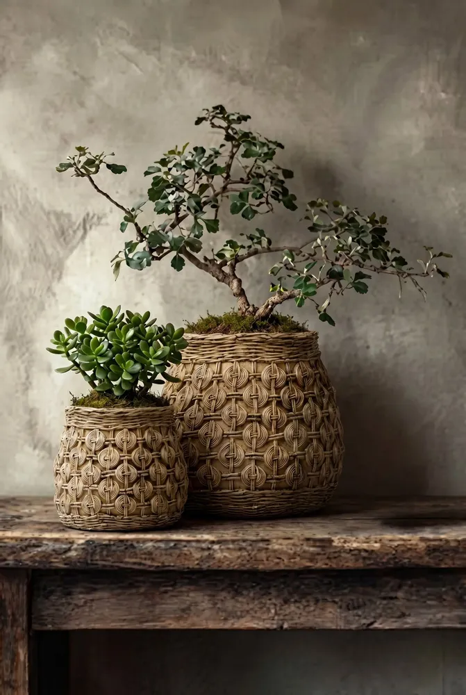 Pots de fleurs - Le Cache-Pot En Béton Knot - L - BAZAR BIZAR LIVING