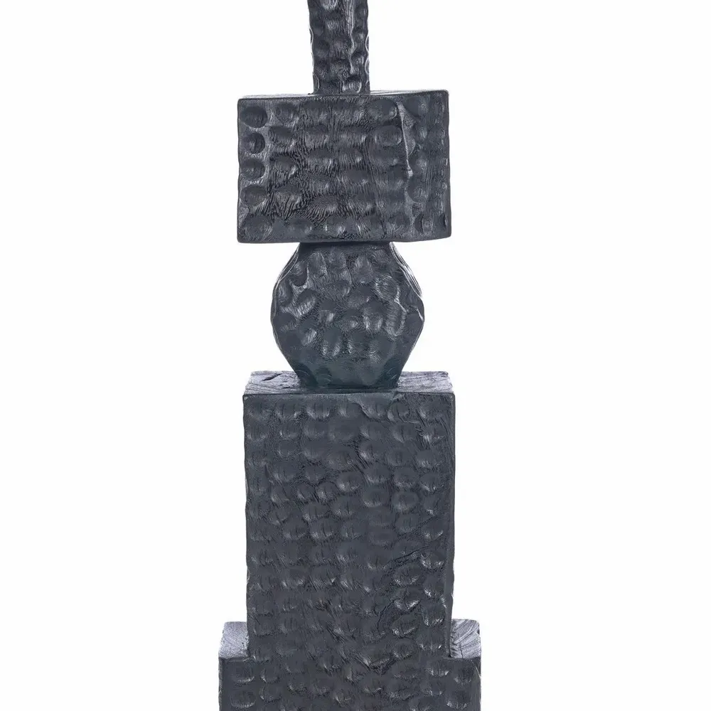 Decorative objects - The Totemic Touch - Black - BAZAR BIZAR LIVING