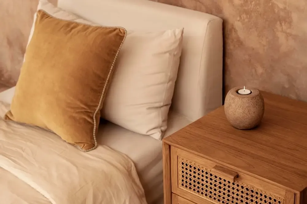 Tables de nuit - La Table De Nuit Harmony – Naturel - BAZAR BIZAR LIVING
