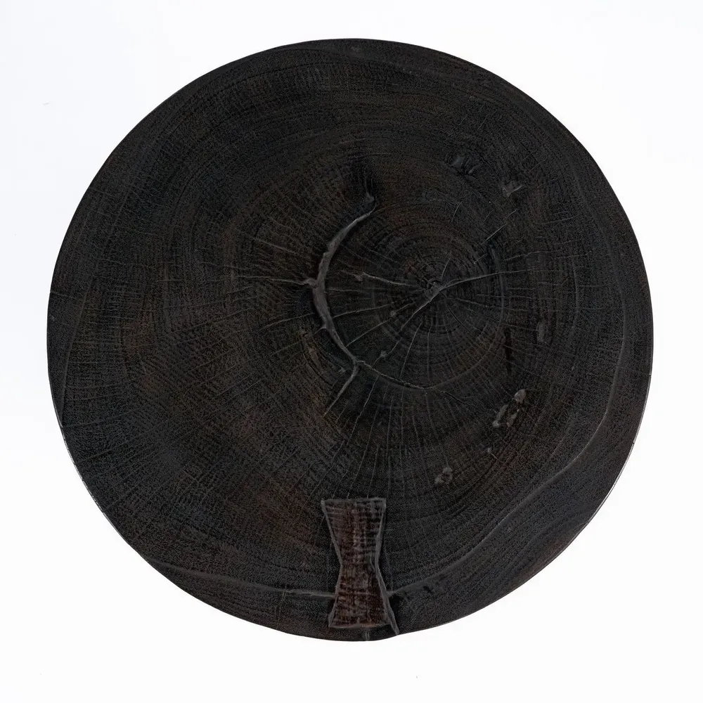 Autres tables  - La Table d’Appoint Hourglass - Noyer Foncé - BAZAR BIZAR LIVING