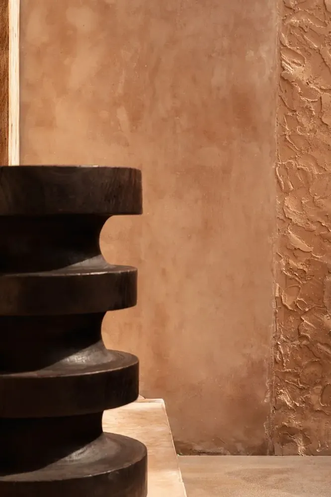 Autres tables  - La Table d’Appoint Mocha Rings - Noyer Foncé - BAZAR BIZAR LIVING