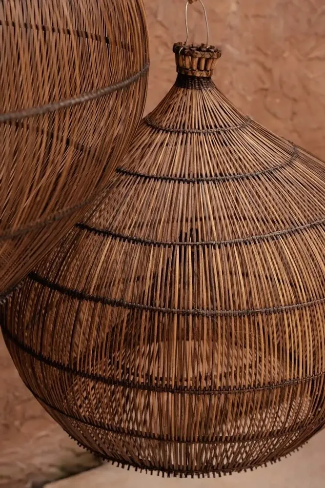 Blinds - The Desert Gourd Pendant - Dark Walnut - M - BAZAR BIZAR LIVING