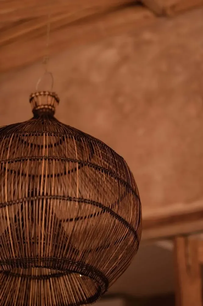 Blinds - The Desert Gourd Pendant - Dark Walnut - M - BAZAR BIZAR LIVING