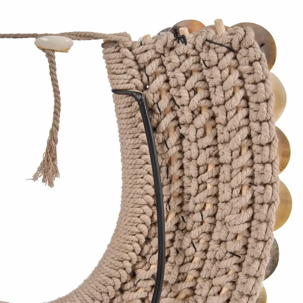 Sculptures, statuettes et miniatures - Le Clam Couture Sur Support - Naturel - BAZAR BIZAR LIVING